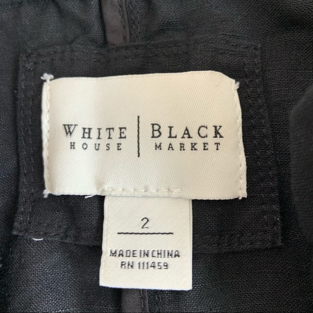 Black Ruffled Women's Jacket - Picture 5 of 7